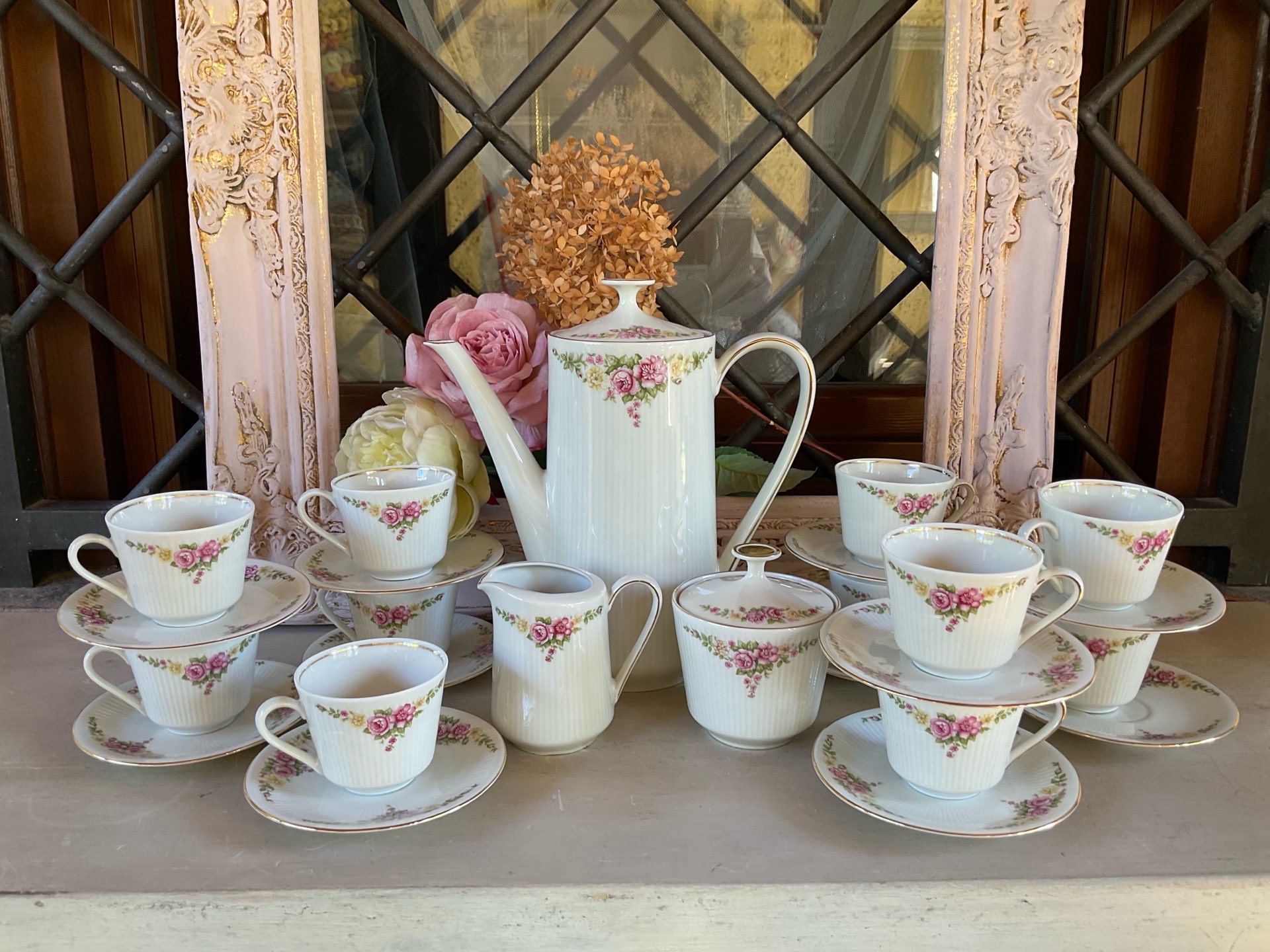 Servizio da caffè romantico