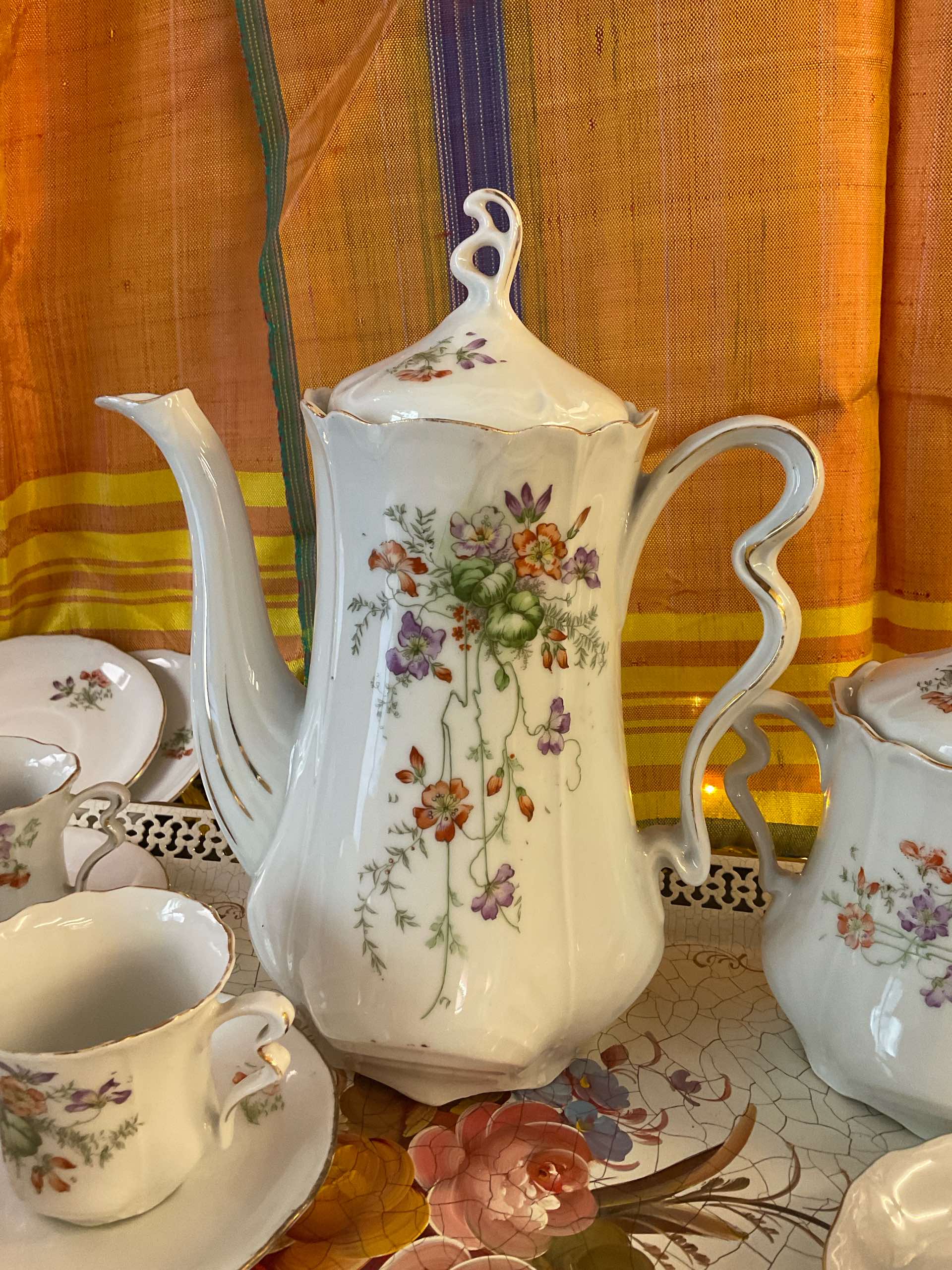 Servizio da caffè in porcellana - immagine 2