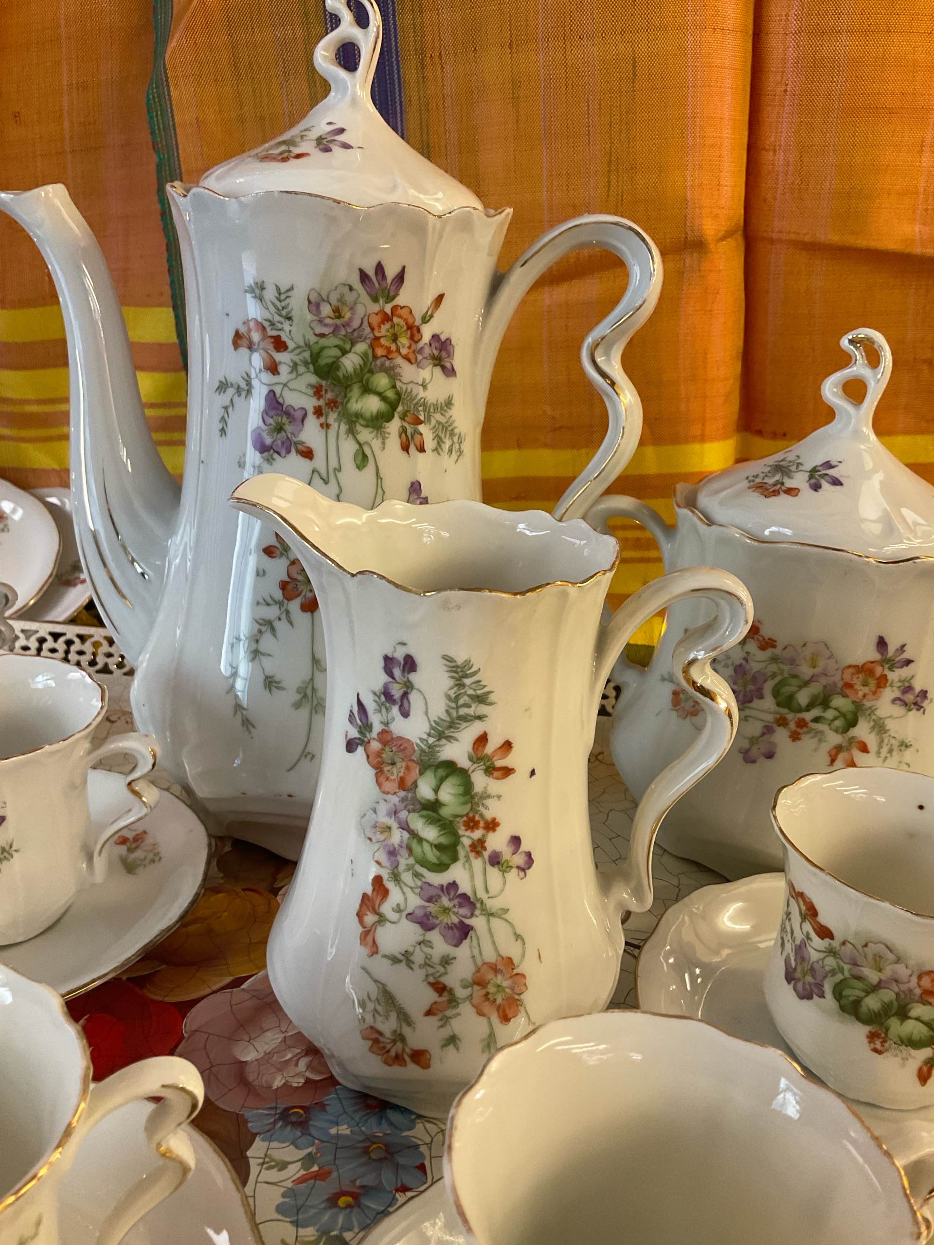 Servizio da caffè in porcellana - immagine 3