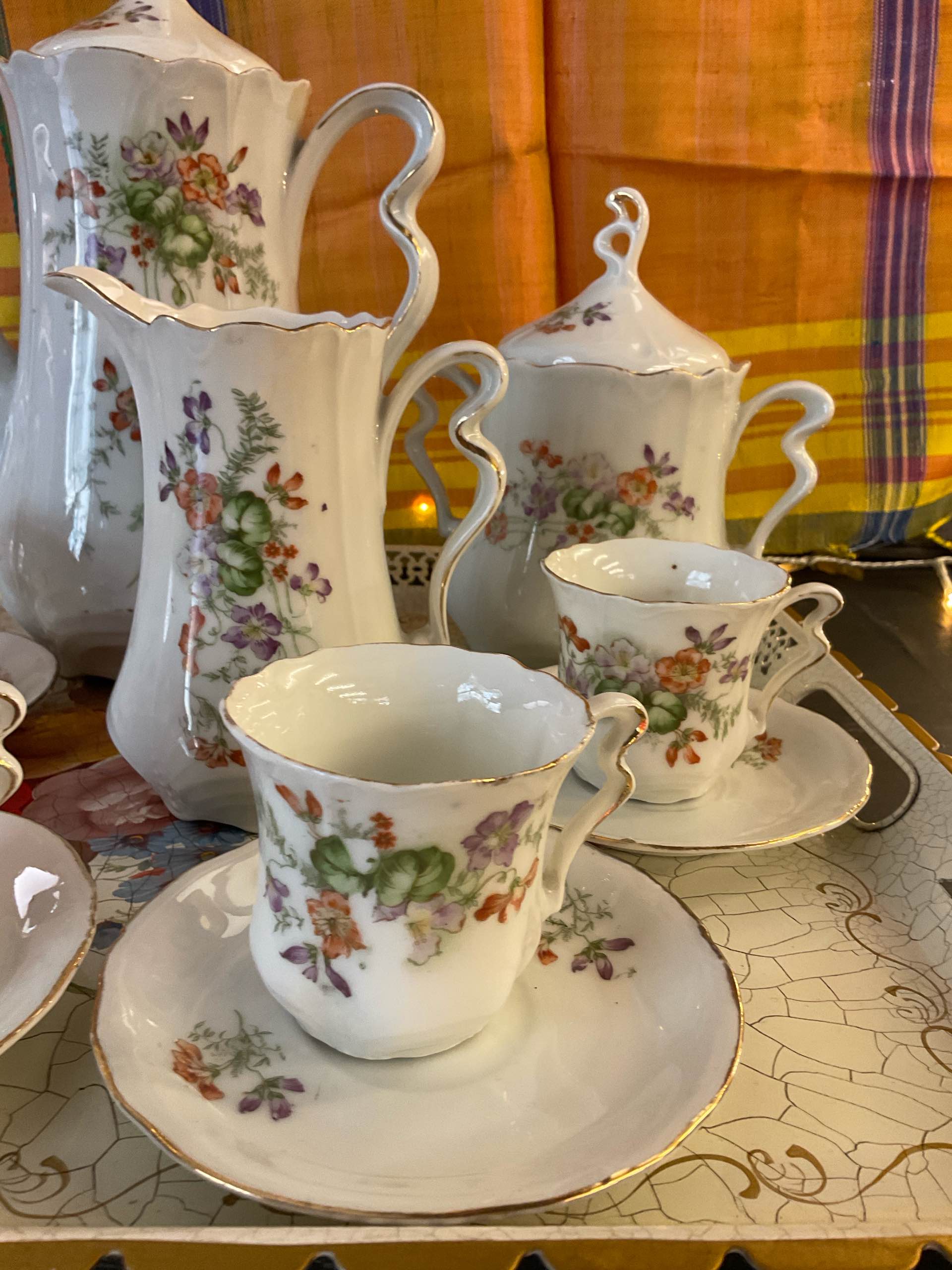 Servizio da caffè in porcellana - immagine 5