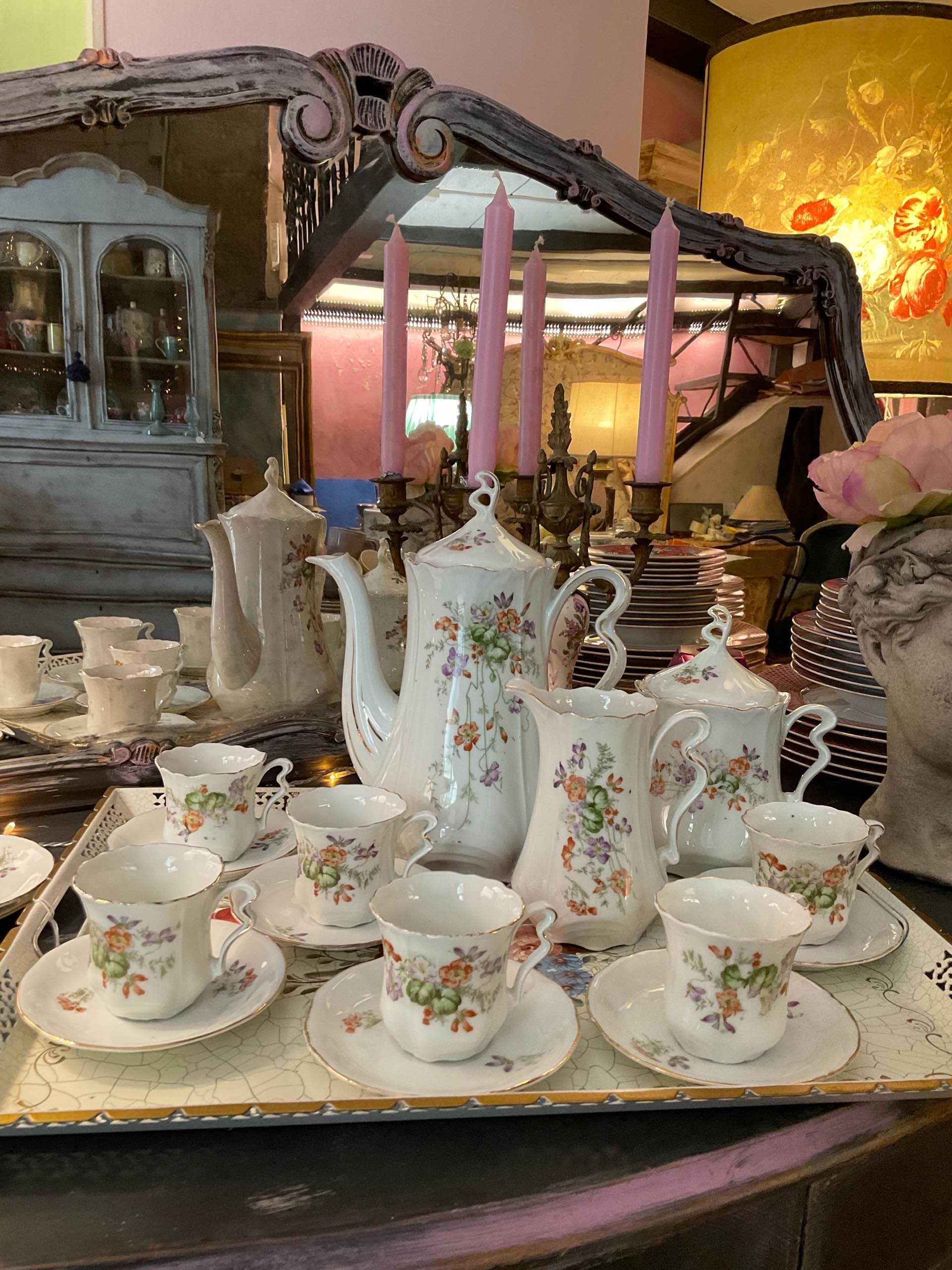 Servizio da caffè in porcellana - immagine 6