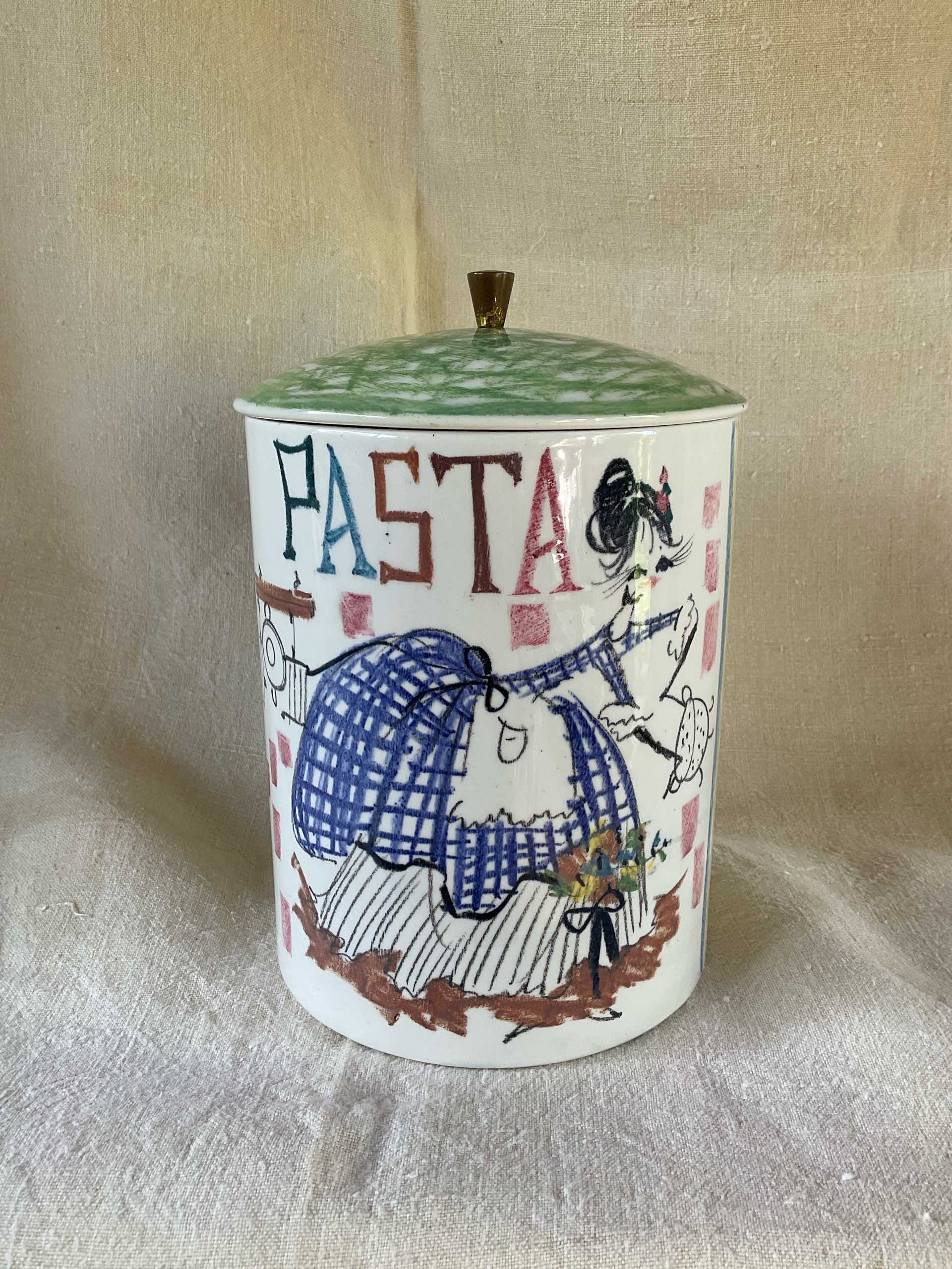 Barattolo pasta anni ‘60