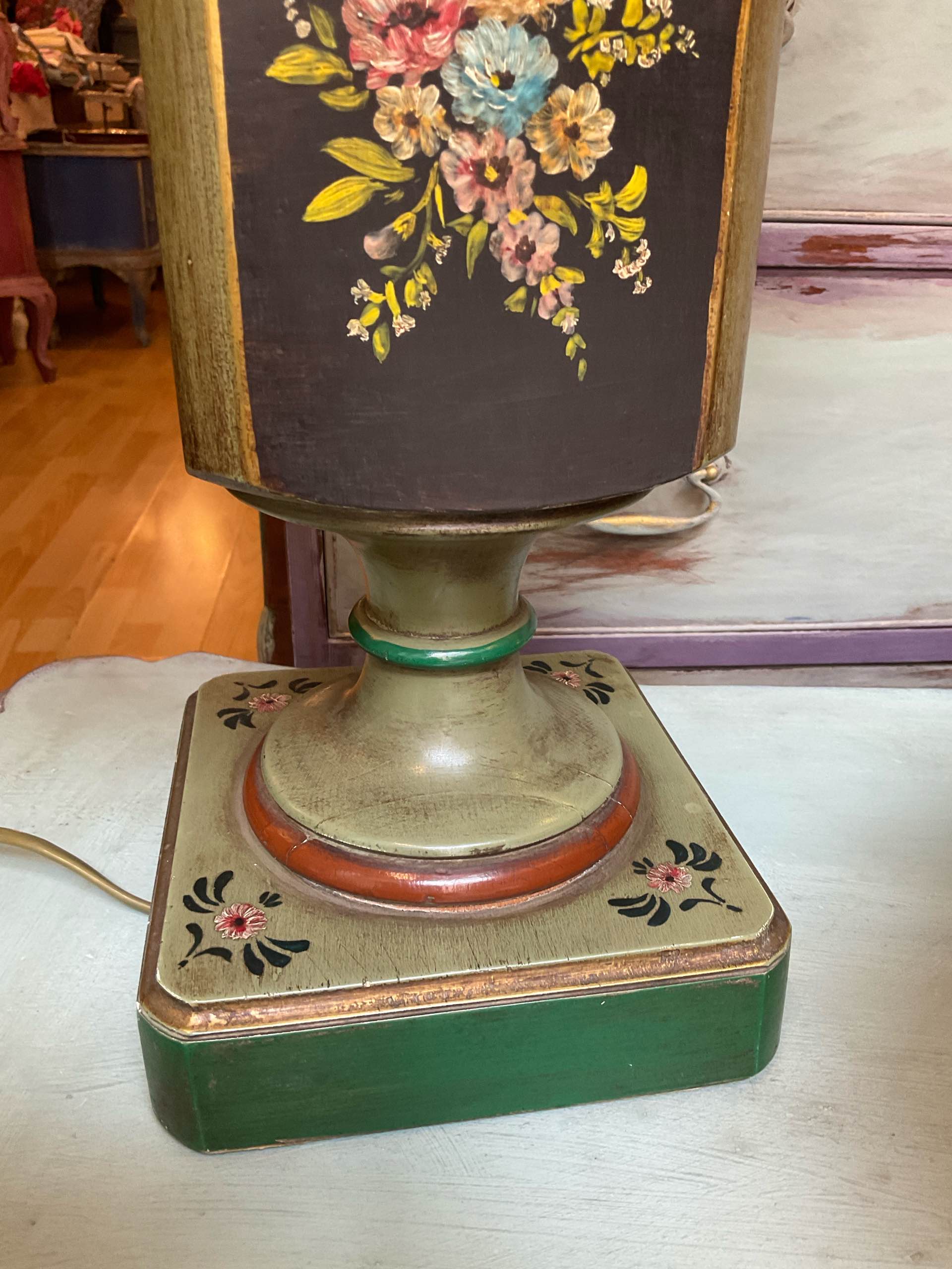 Lampade da tavolo dipinte a mano - immagine 5