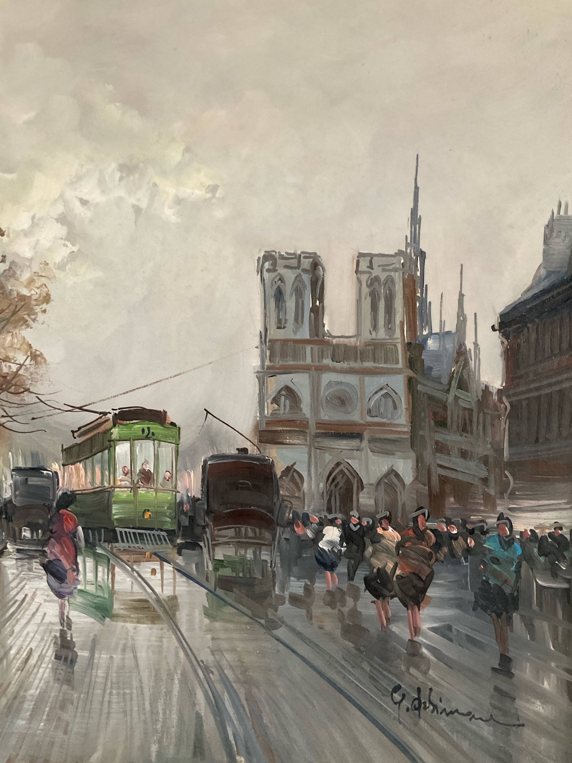 Parigi, olio su tela - immagine 2