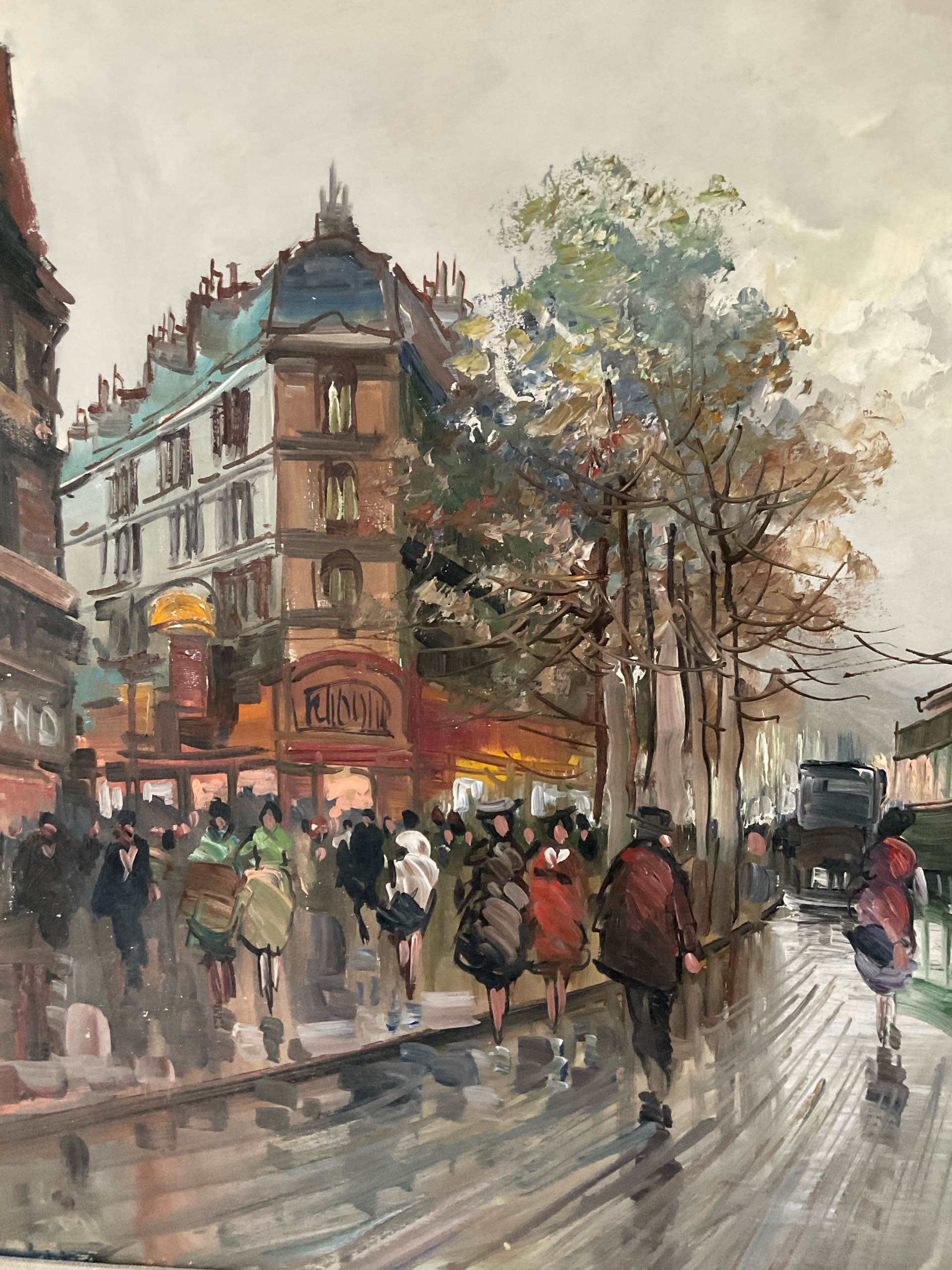 Parigi, olio su tela - immagine 3